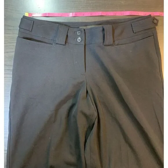 Lane Bryant Black Straight Leg Trouser Pants 34x34 Stretch Comfort Office Church - Picture 6 of 11